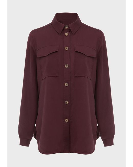 Hobbs Red Adley Overshirt