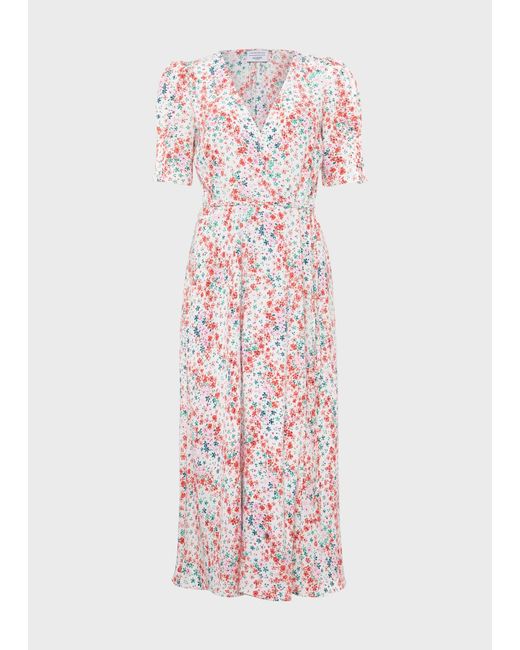Hobbs Pink Bertie Dress
