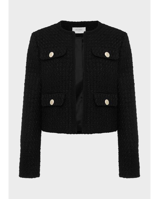 Hobbs Black Emmy Jacket With Wool