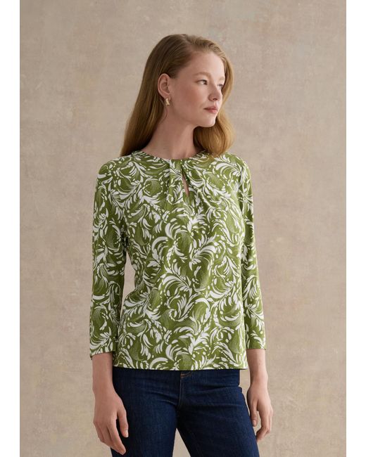 Hobbs Green Julia Printed Top