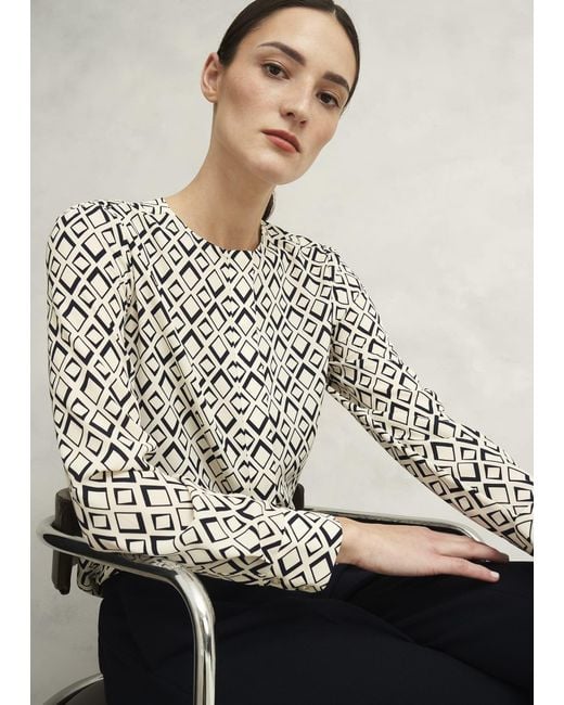Hobbs Multicolor Ava Blouse