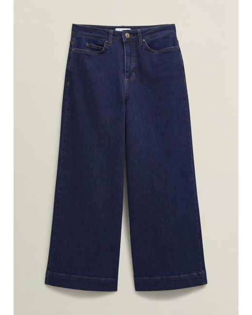 Hobbs Blue Brinley Crop Jeans