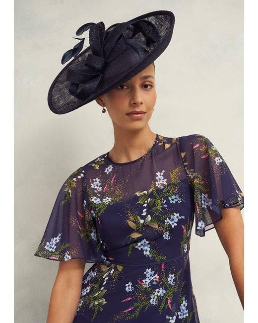 Hobbs Blue Susan Fascinator