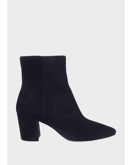 Hobbs Blue Lyra Ankle Boots