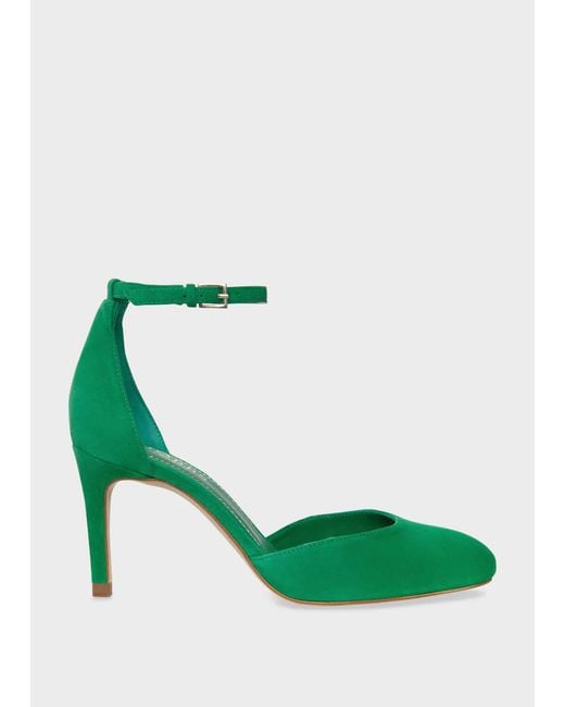 Hobbs Green Elliya Suede Court Shoes