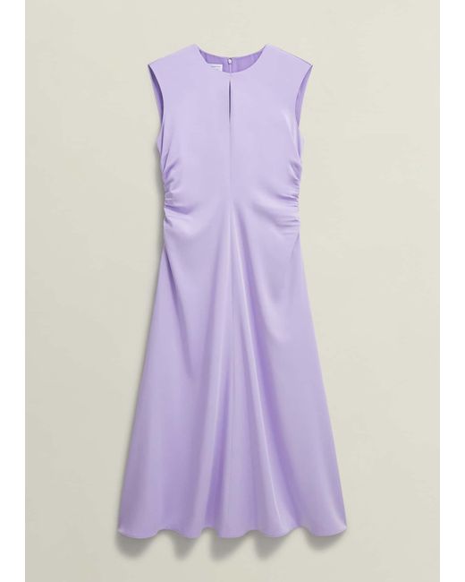 Hobbs Purple Hillier Dress