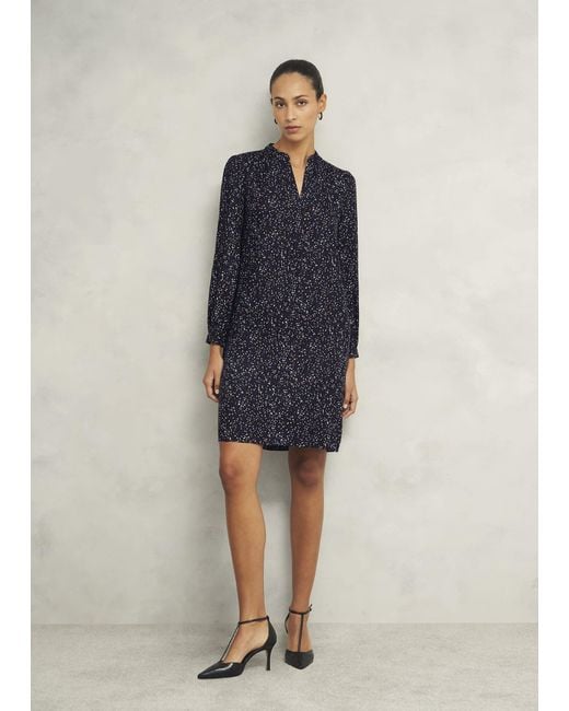 Hobbs Blue Leanne Dress