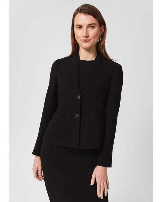 Hobbs Black Petite Mel Jacket