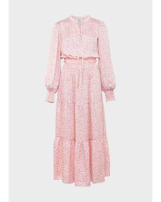 Hobbs Pink Fairfax Dress