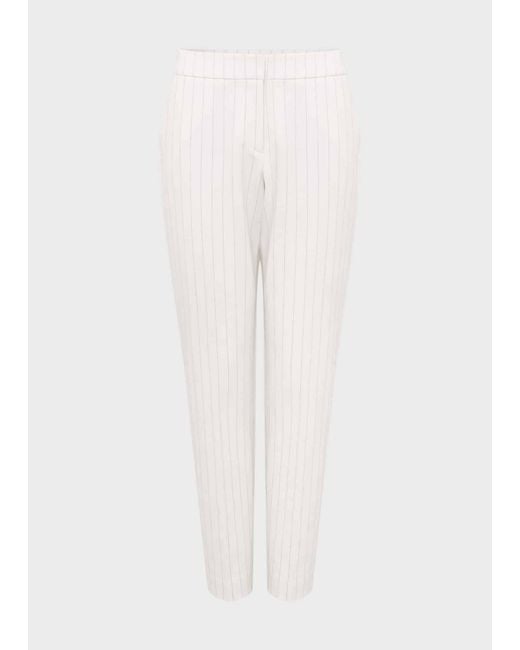 Hobbs White Sherry Trousers