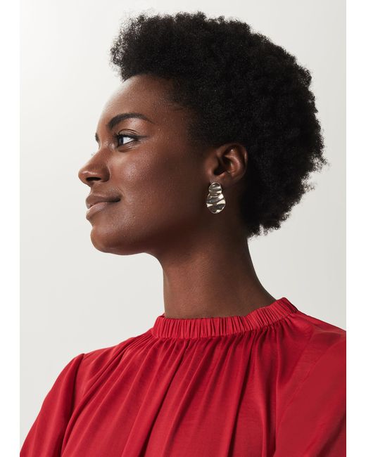 Hobbs Red Amaris Earring