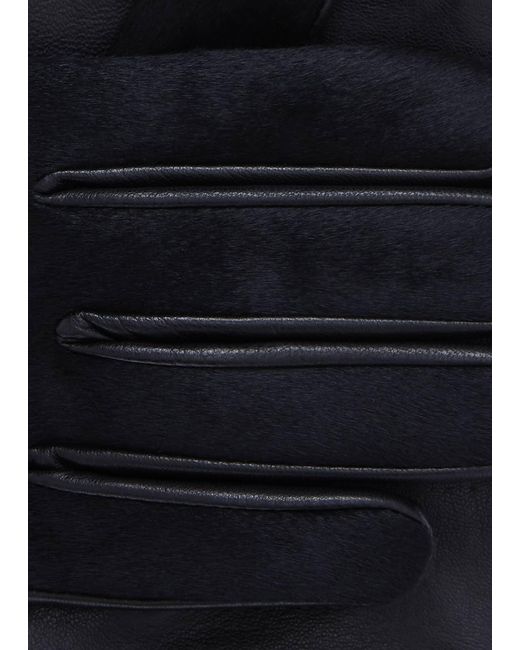 Hobbs Blue Emma Leather Glove