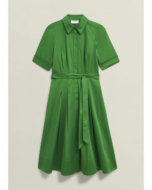 Hobbs Green Petite Brigitta Dress