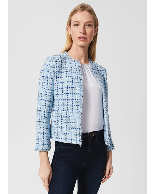 Hobbs Blue Lorraine Jacket