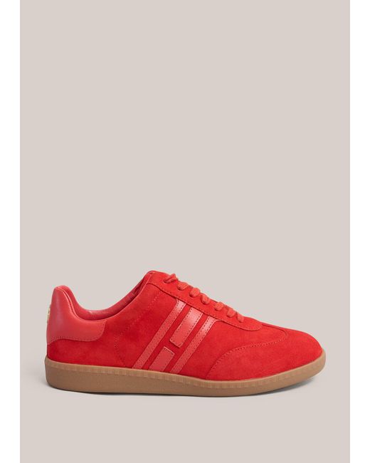Hobbs Red Khloe Trainers