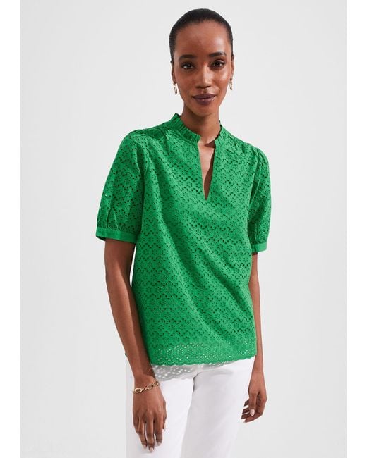 Hobbs Green Ellis Top
