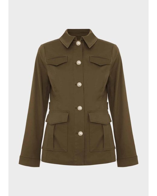 Hobbs Natural Farrah Cotton Blend Jacket