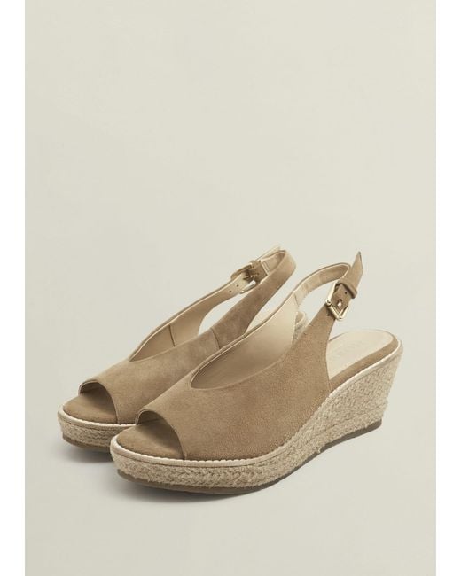 Hobbs Natural Kali Suede Espadrilles
