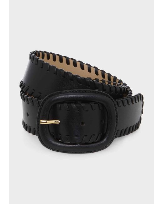 Hobbs Gray Savannah Leather Belt