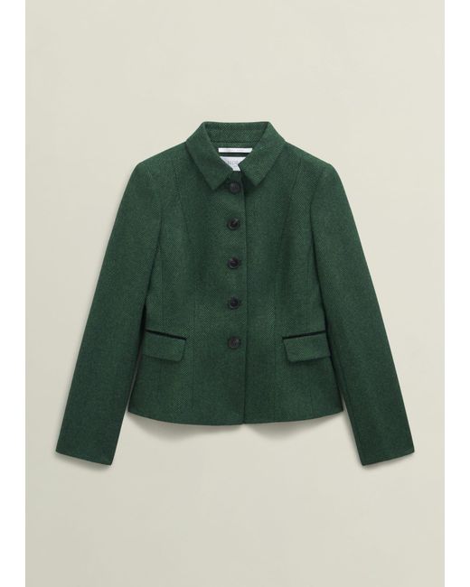 Hobbs Brown Daniella Wool Jacket