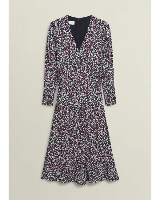 Hobbs Multicolor Flo Jersey Dress