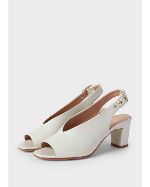 Hobbs white sandals hot sale