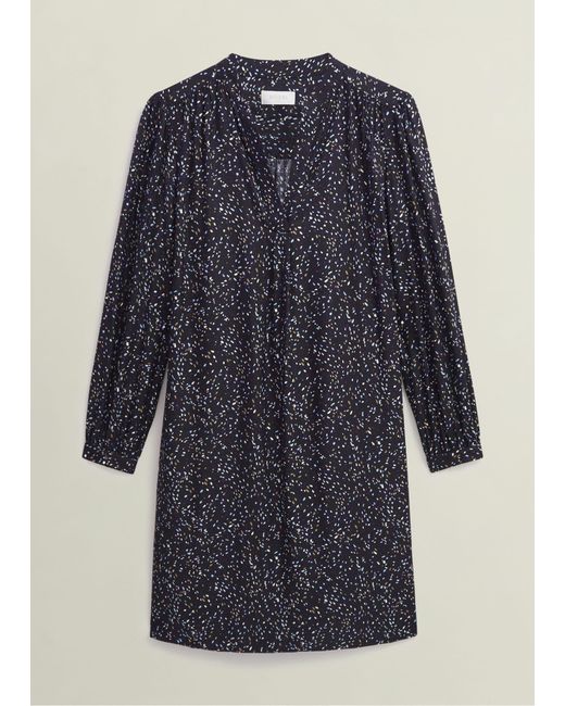 Hobbs Blue Leanne Dress