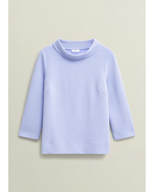 Hobbs White Betsy Textured Top