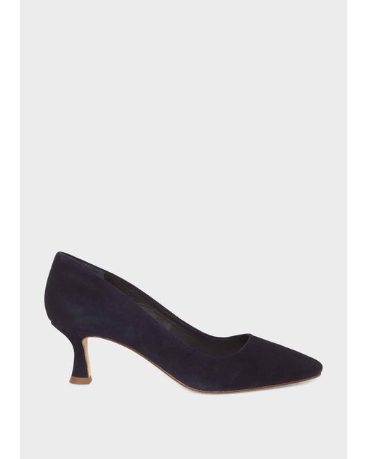 Hobbs Blue Esther Court Shoes