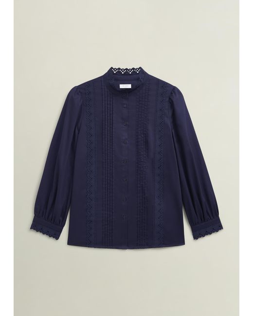 Hobbs Blue Cici Blouse