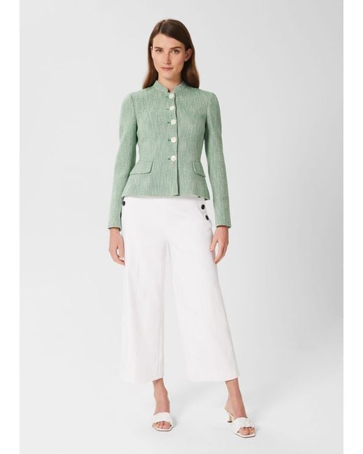 Hobbs Green Farren Tweed Jacket
