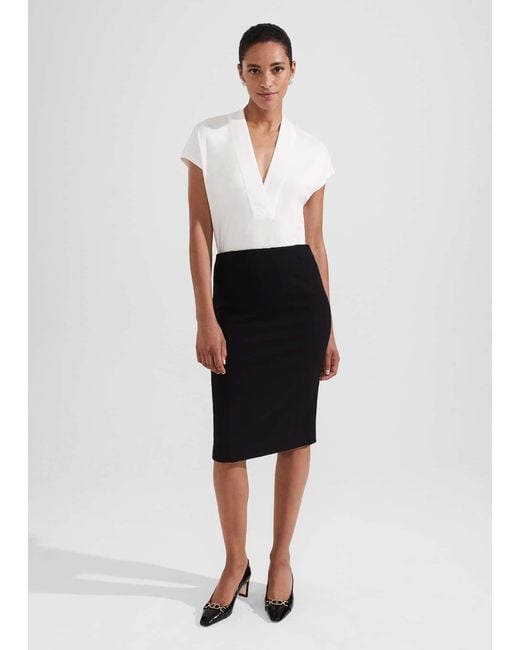 Hobbs White Charley Skirt