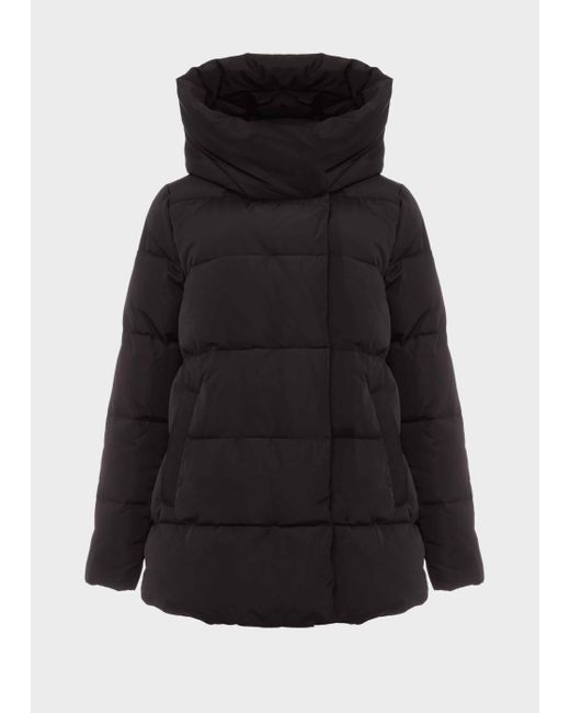 Hobbs Heather Puffer Coat Black new 