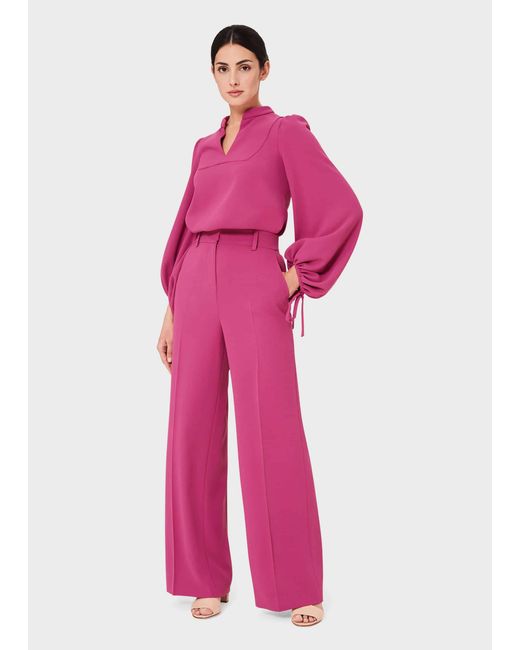Hobbs Pink Natasha Blouse