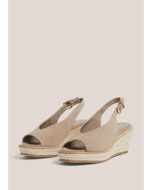 Hobbs Natural Kali Suede Espadrilles