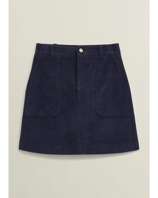 Hobbs Multicolor Izara Corduroy Skirt