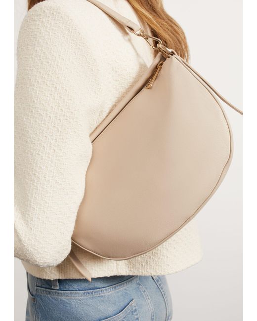 Hobbs Natural Chiswick Leather Shoulder Bag