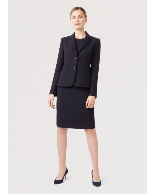 hobbs navy blazer