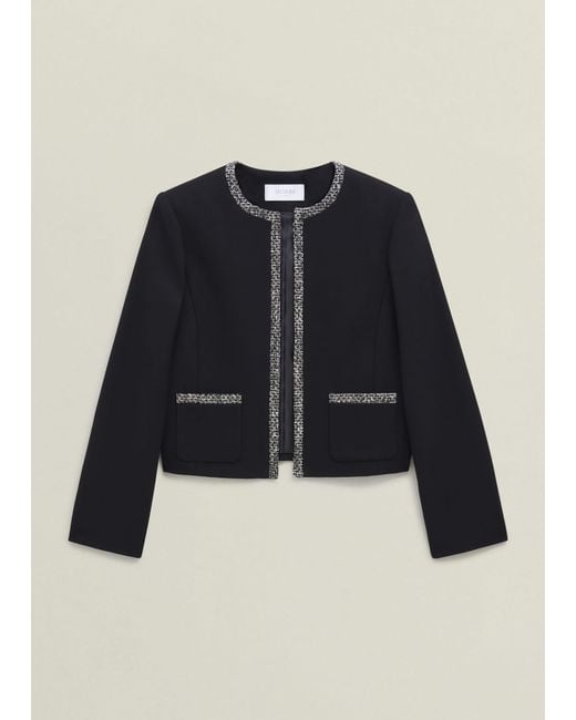 Hobbs Blue Joyce Jacket