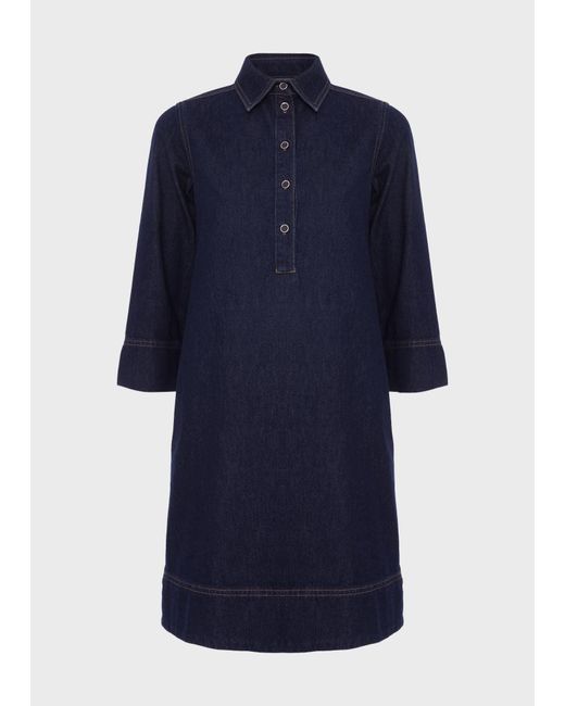 Hobbs Blue Josie Dress