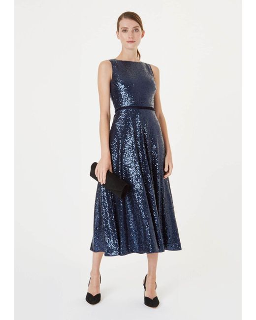 hobbs carly midnight dress