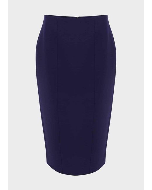Hobbs Blue Phoebe Skirt