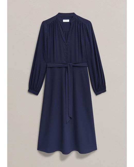 Hobbs Blue Lettie Dress