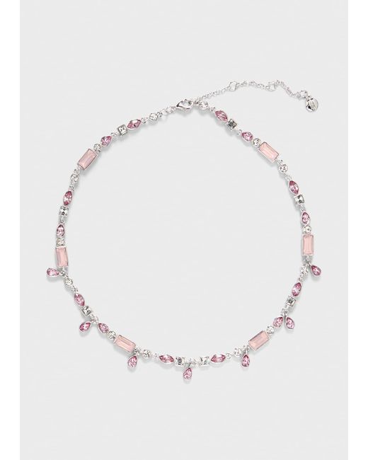 Hobbs Pink Joy Drop Necklace