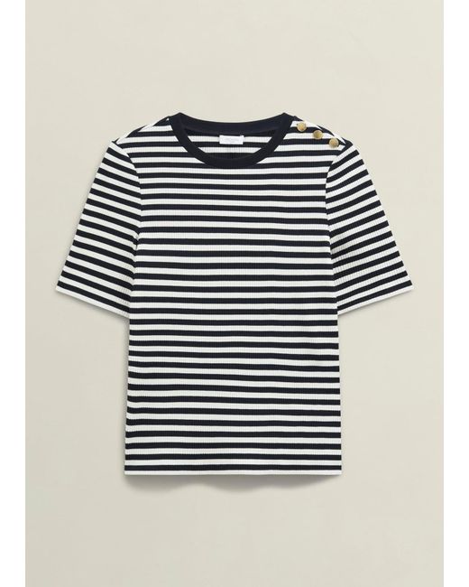 Hobbs Natural Tamsin Stripe T-Shirt