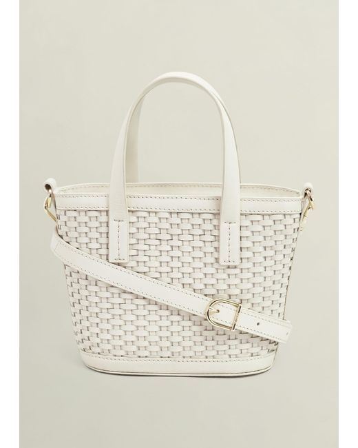 Hobbs Natural Posie Woven Leather Bag