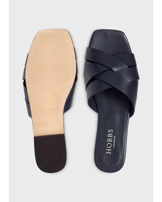 Hobbs Blue Annie Flat Sandal