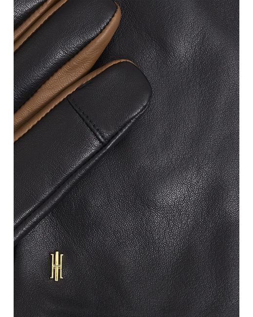 Hobbs Black Iva Leather Gloves