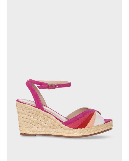 Hobbs Pink Wimbledon Wedge