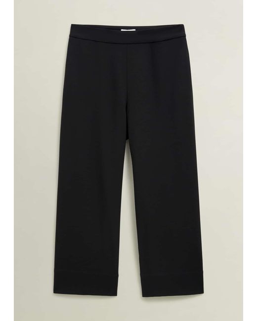 Hobbs Blue Dina Crop Trousers